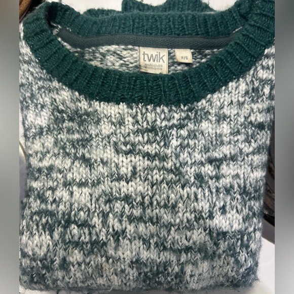 💫Twick by Simons two-Color Knit Wool Women’s Sweater - Picture 3 of 10